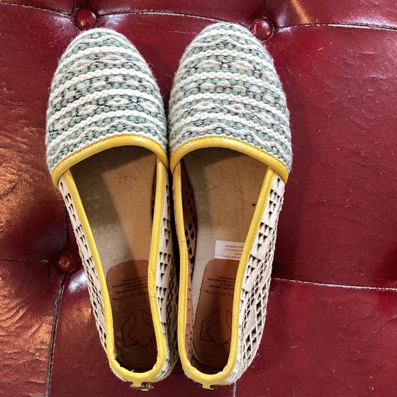 cobra society Shoes - Cobra Society Wool/Leather Espadrilles